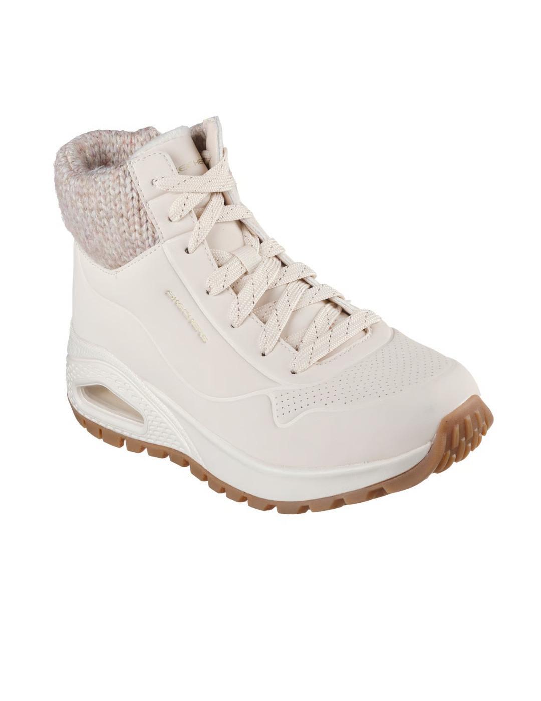 Chaussures pour homme Skechers Uno rugged-darling days Blanc 3/5