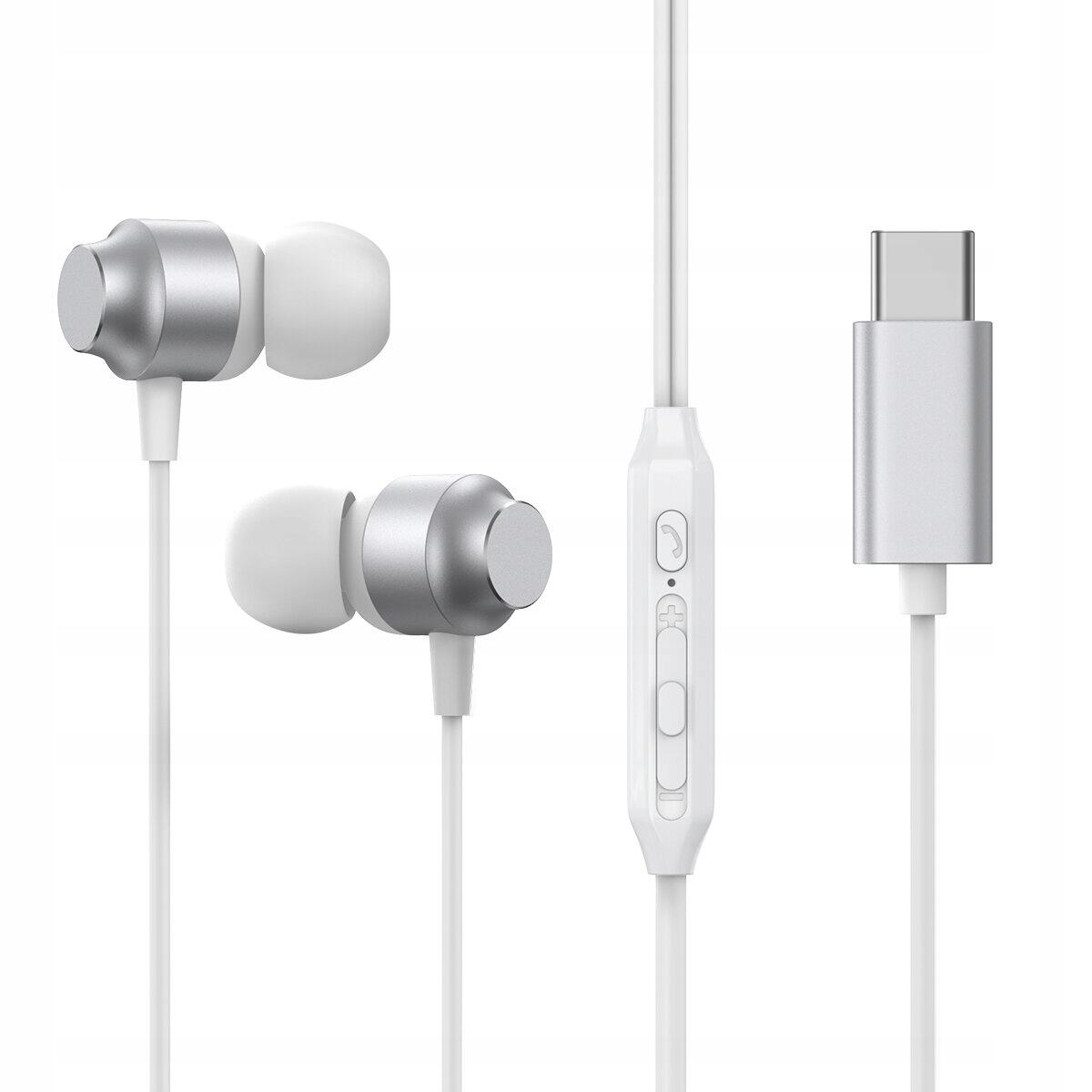 Słuchawki przewodowe douszne tws Joyroom hi-fi usb-c 1,2m tłumienie hałasów 1/7