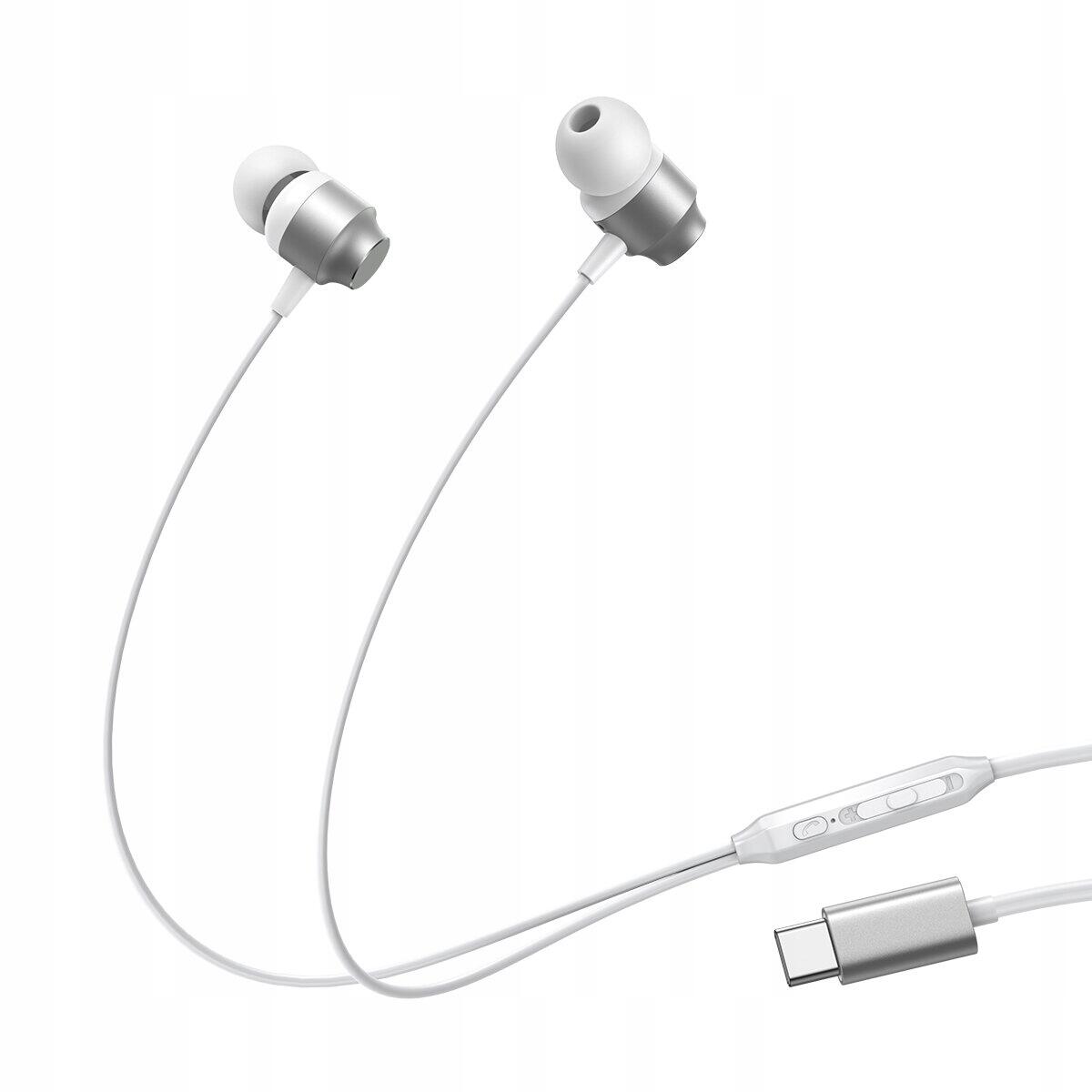 Słuchawki przewodowe douszne tws Joyroom hi-fi usb-c 1,2m tłumienie hałasów 3/7