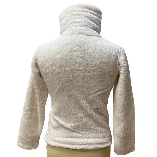 Veste polaire fille Peak Mountain coral sherpaGasana 2/2