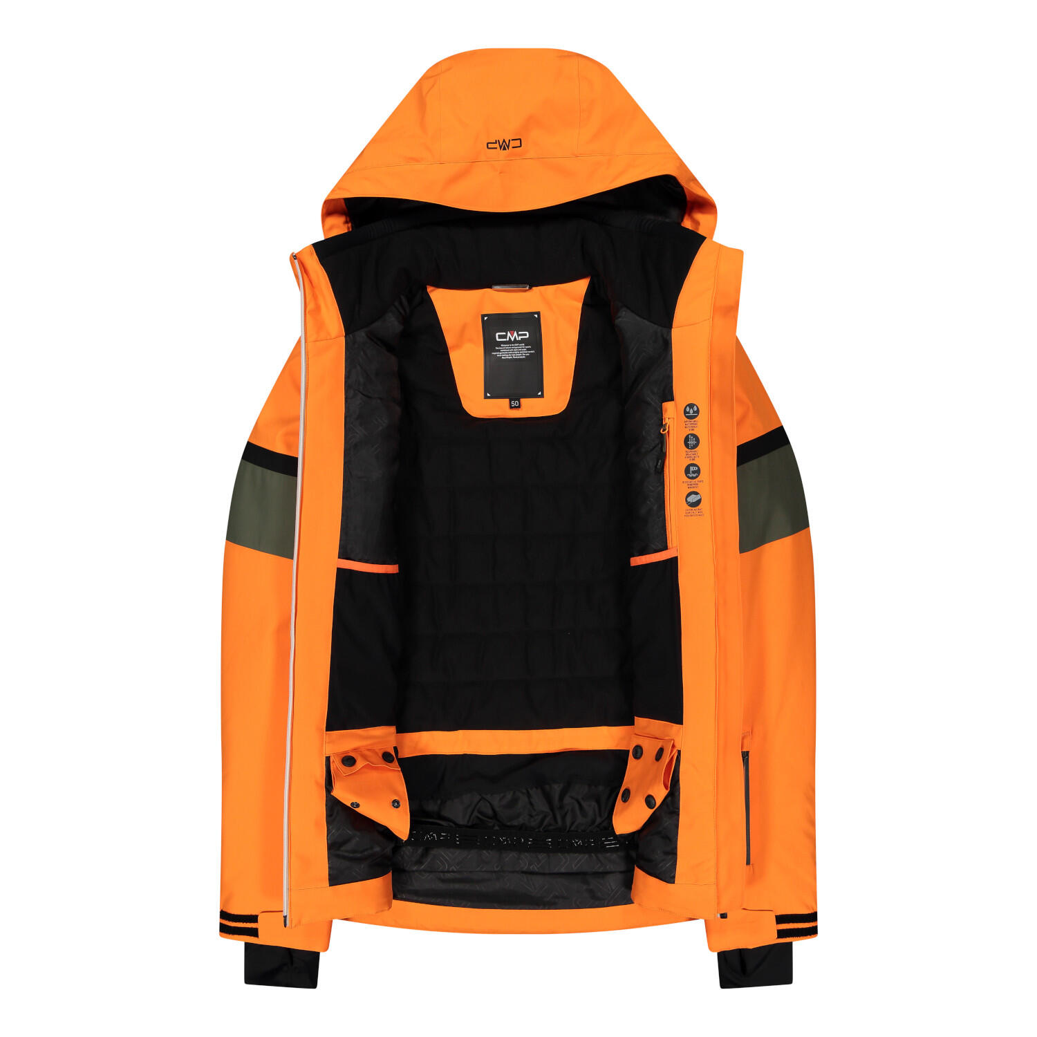 Hooded zip ski jacket CMP 4/4