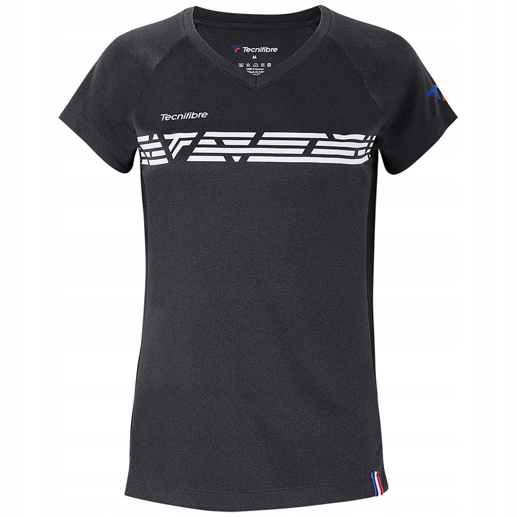 Camiseta de tenis para mujer Tecnifibre 22LAF2 F2 Airmesh 1/3