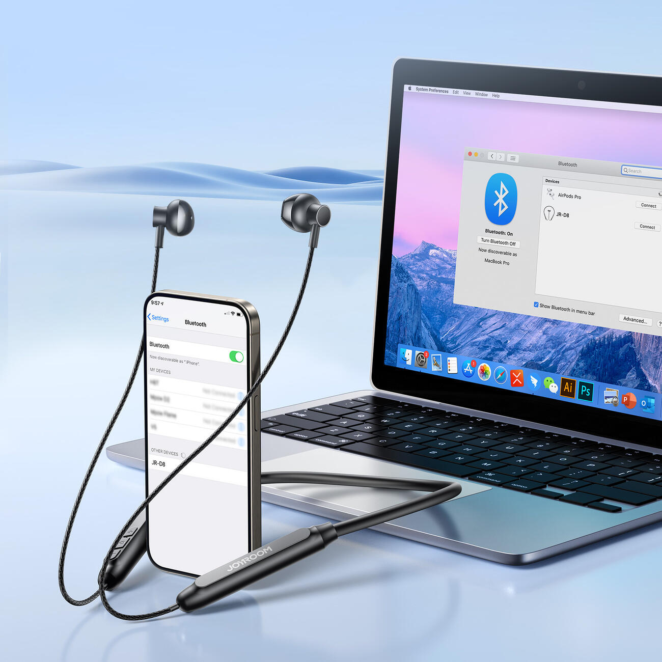 Cuffie wireless Bluetooth JR-D8 JOYROOM 6/7