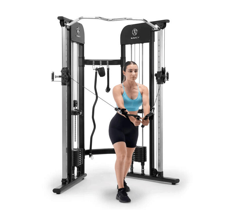 Appareil à charges guidées  MFT942 Functional Trainer - Double pile de 45kg 3/6