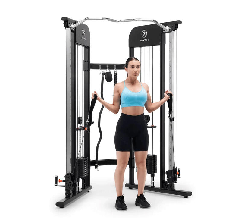 Appareil à charges guidées  MFT942 Functional Trainer - Double pile de 45kg 6/6