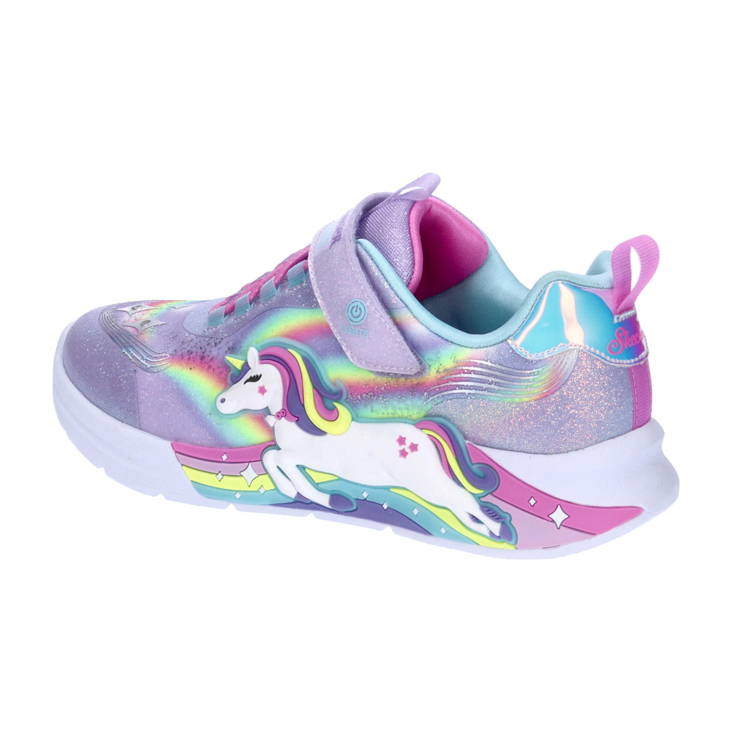Buty SKECHERS UNICORN CHASER Fioletowy 11/15