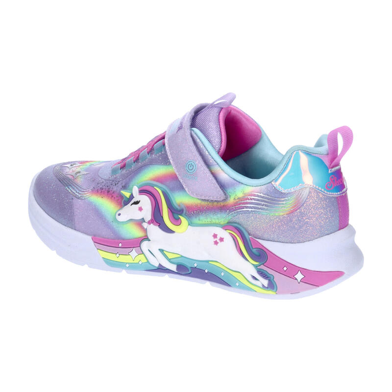Pantofi sport copii Skechers Unicorn Chaser, Mov