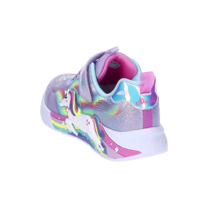 Pantofi sport copii Skechers Unicorn Chaser, Mov
