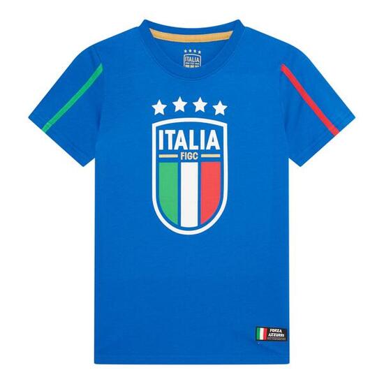 FIGC Italien Big Logo T-Shirt Kinder