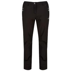 Pantalon De Randonnée GEO SOFTSHELL Femme (Noir)