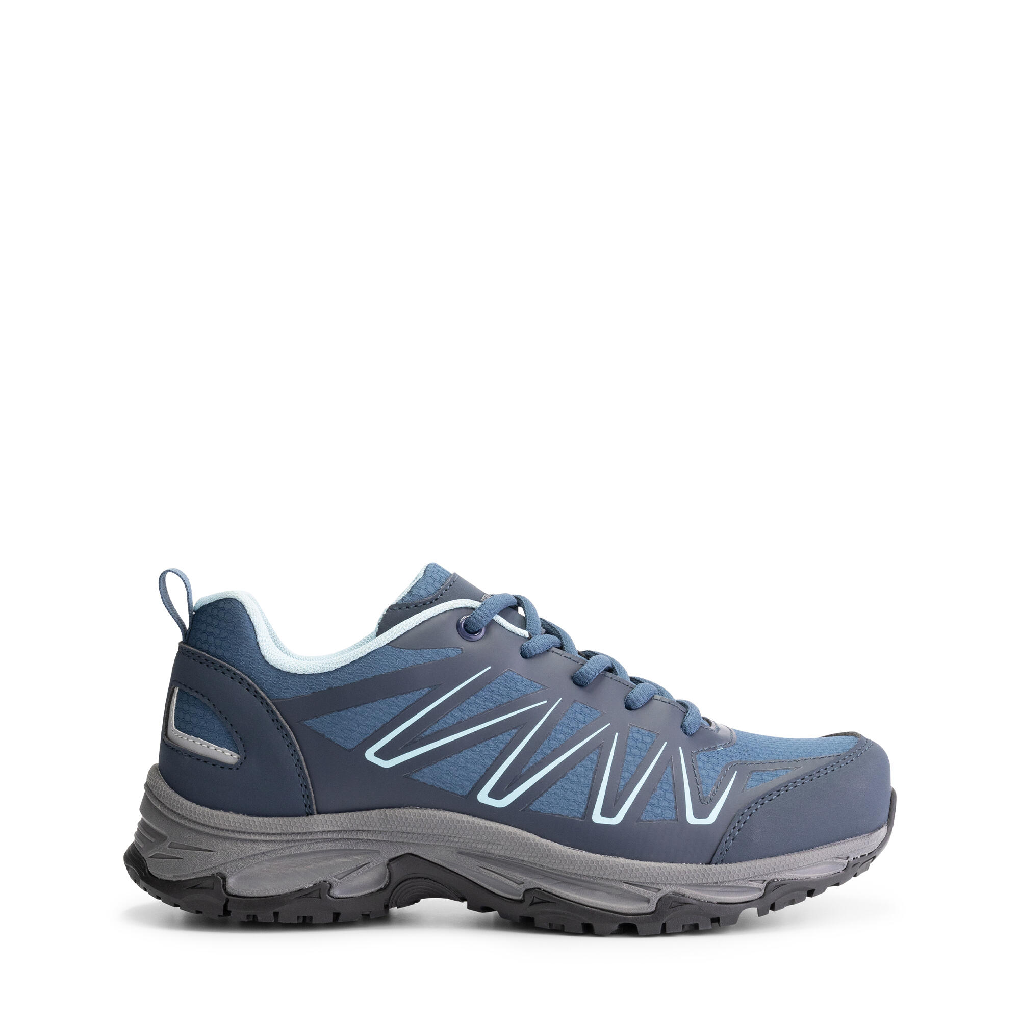Nysted Donna - Scarpe da trekking basse - Impermeabile - Blu 3/7