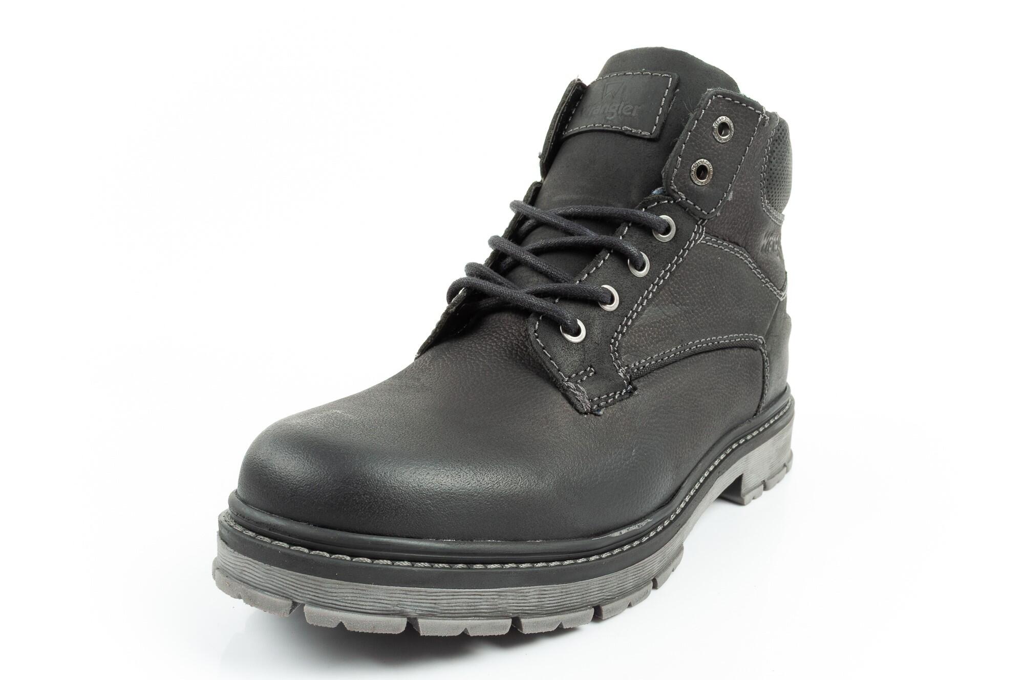 Scarpe da uomo Stivaletti Wrangler Allan Mid in pelle 3/7