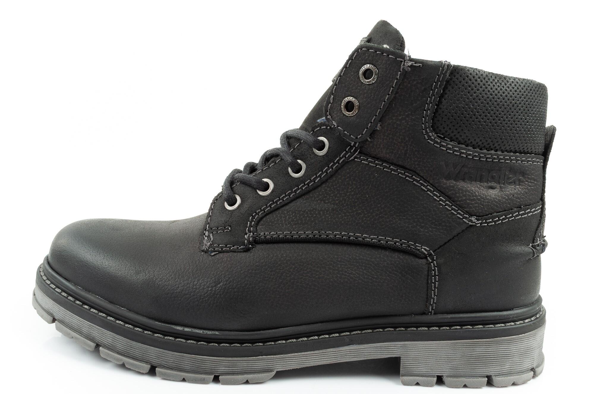 Scarpe da uomo Stivaletti Wrangler Allan Mid in pelle 2/7
