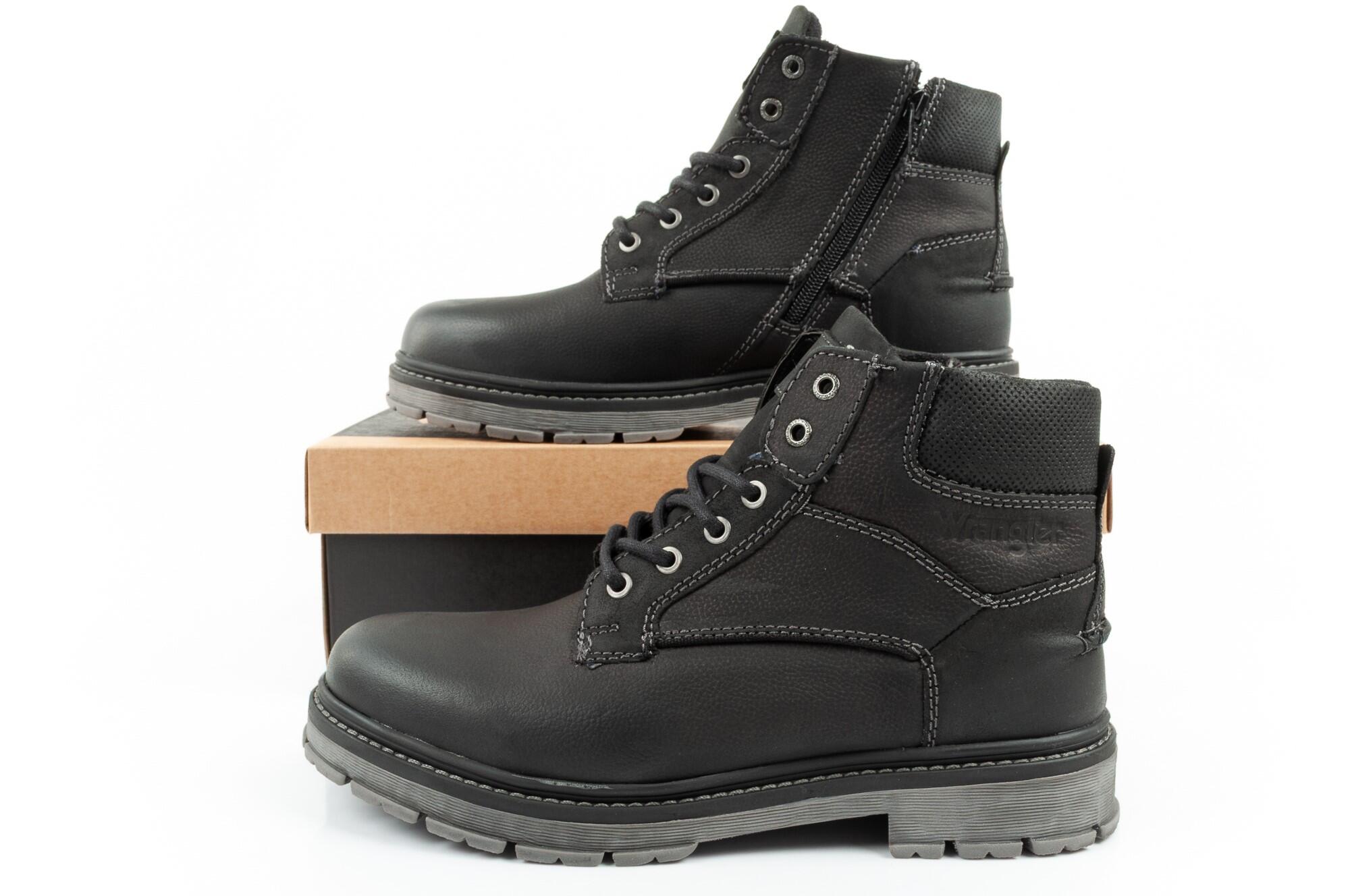 Scarpe da uomo Stivaletti Wrangler Allan Mid in pelle 7/7