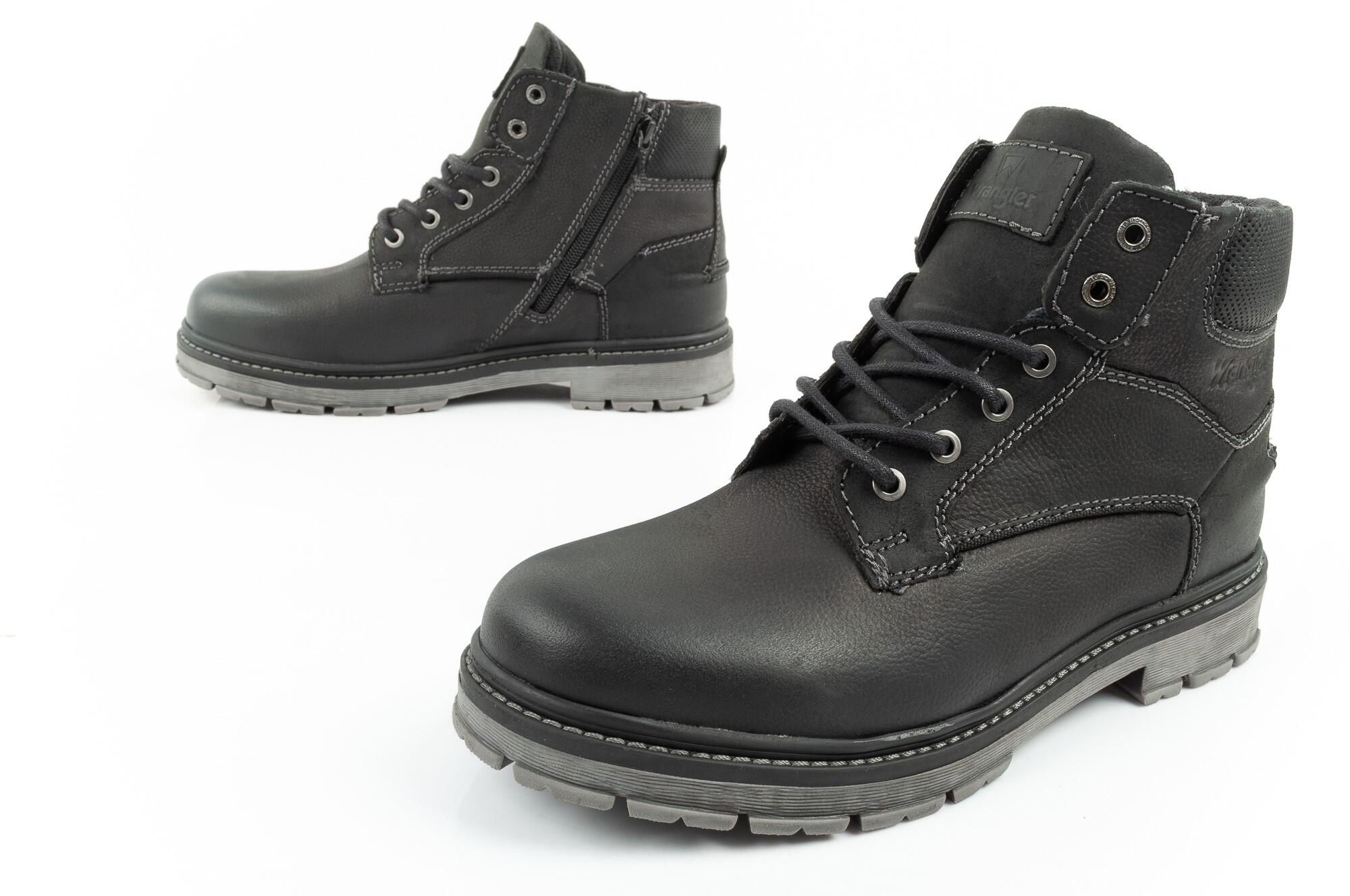 Scarpe da uomo Stivaletti Wrangler Allan Mid in pelle 5/7