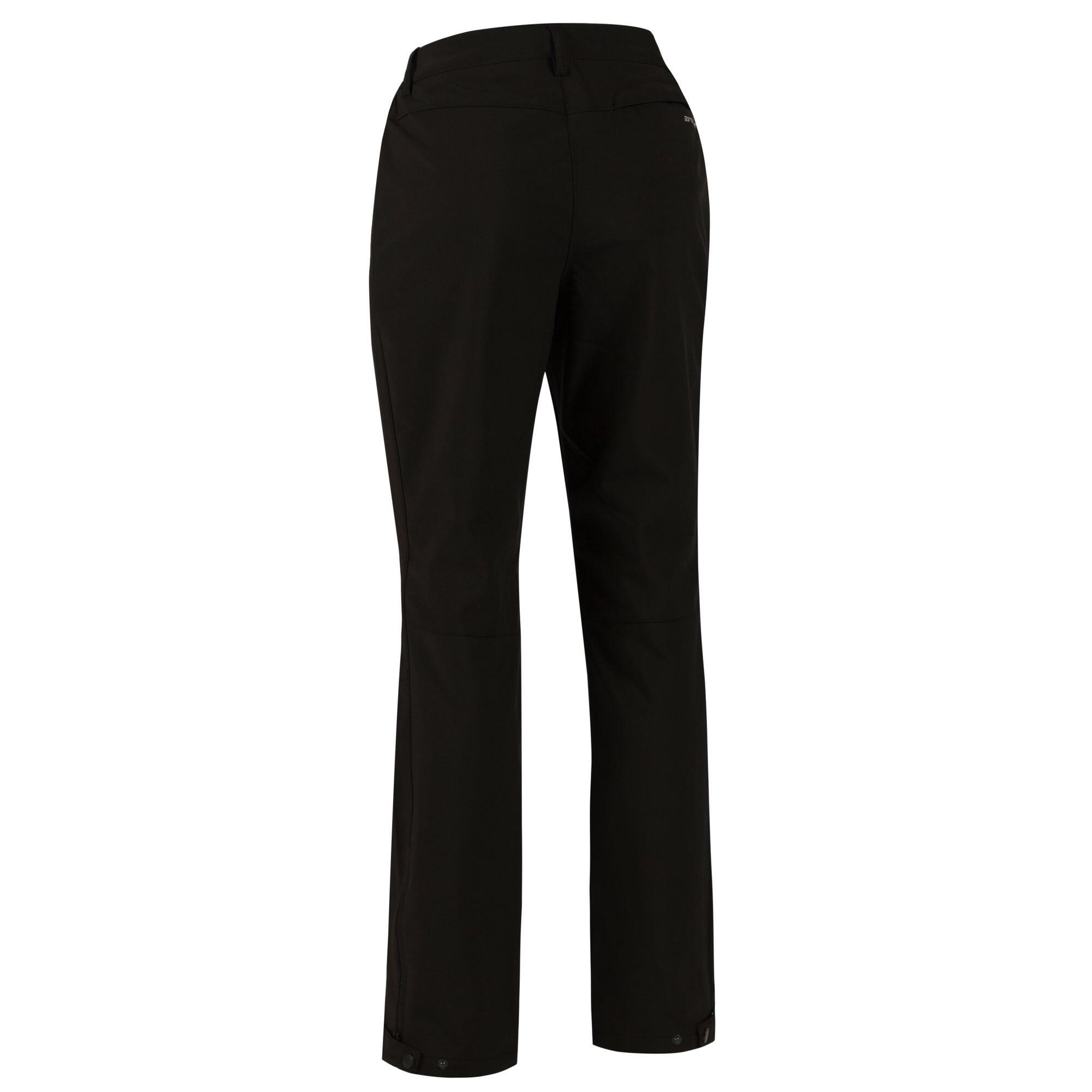 Great Outdoors Womens/Ladies Geo Softshell II Long Leg Trousers (Black) 2/5
