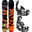 Snowboard set Raven Barracuda Carbon + vázání Raven FT360
