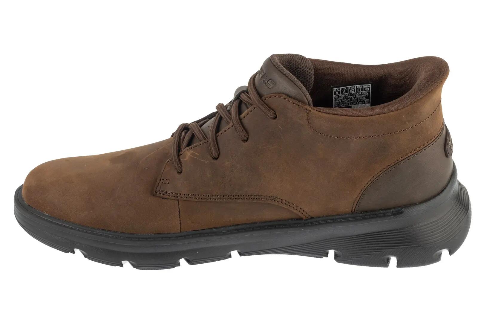 Botas Hombre Skechers Arch Fit Garza - Ridley Marrón 2/4