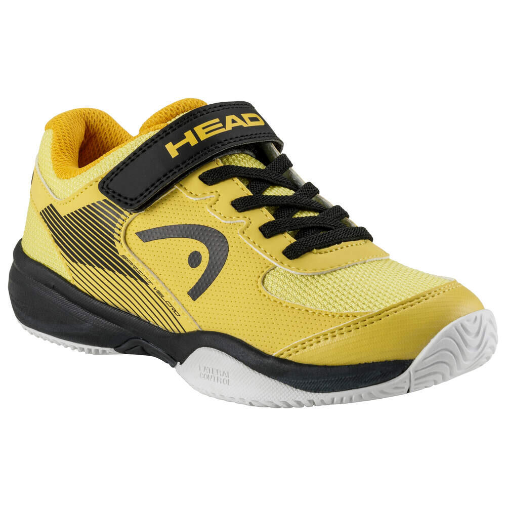 Kinder Tennisschuhe HEAD Sprint Velcro 3.0 Kids BNBK Banana Schwarz 3/7
