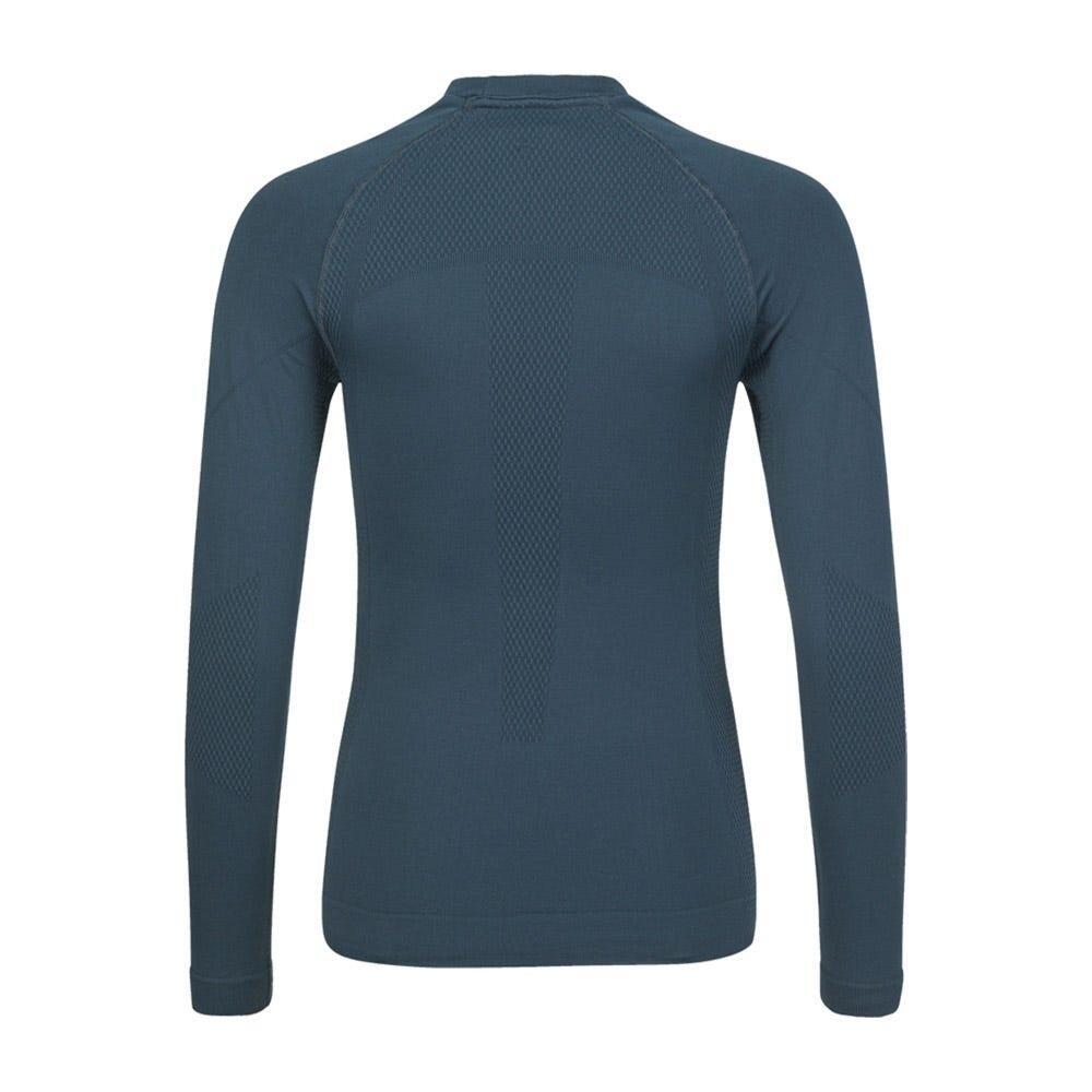Head - Head Flex Seamless Long Sleeve Women's T-shirt - T-shirt Manches Courtes - Bleu - 40 M - Decathlon