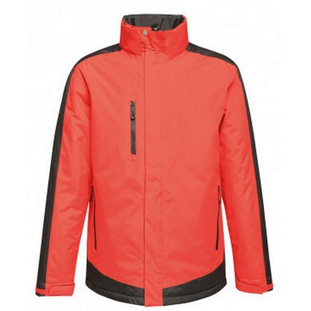 Mens Contrast Insulated Jacket (Classic Red/Black) 1/4