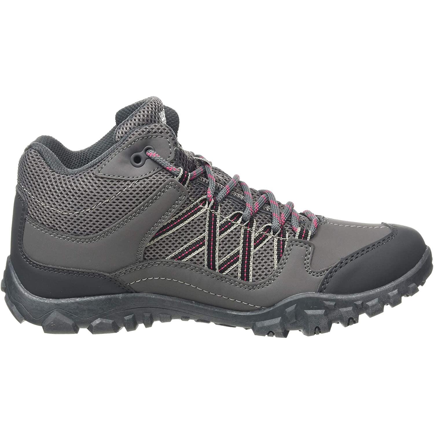 Womens/Ladies Edgepoint Waterproof Walking Boots (Granite/Duchess) 3/5