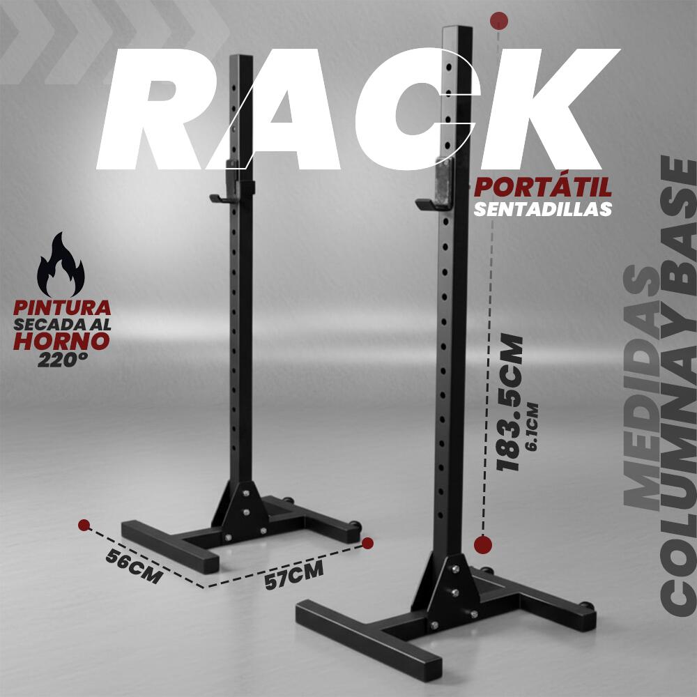 Rack para squats portátil Viok Sport 6/6