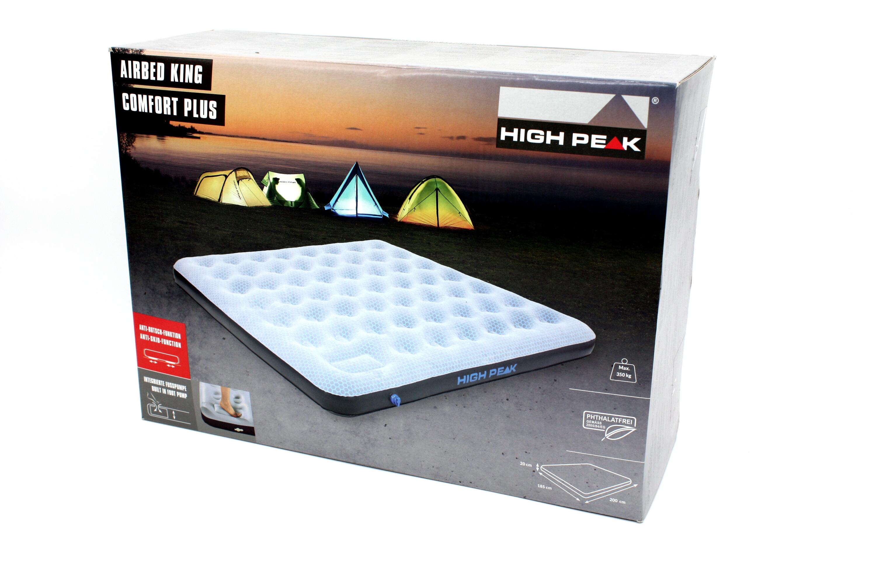 Lit à air Comfort Plus Matelas Camping d'invité King 5/6