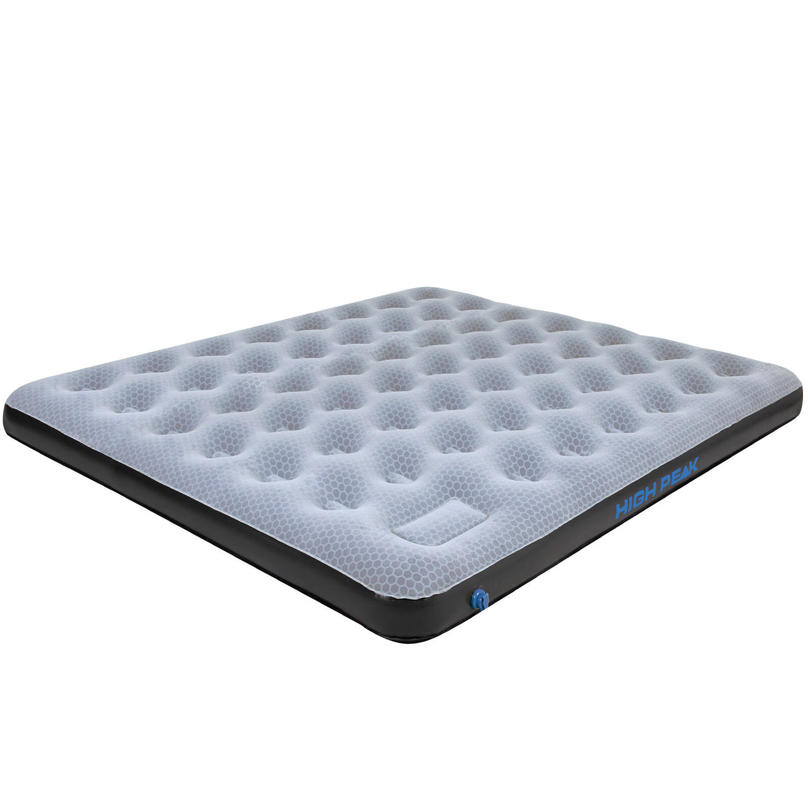 High Peak - Lit À Air Comfort Plus Matelas Camping D'Invité King - Matelas Gonflable - Gris - 200 Cm - Decathlon