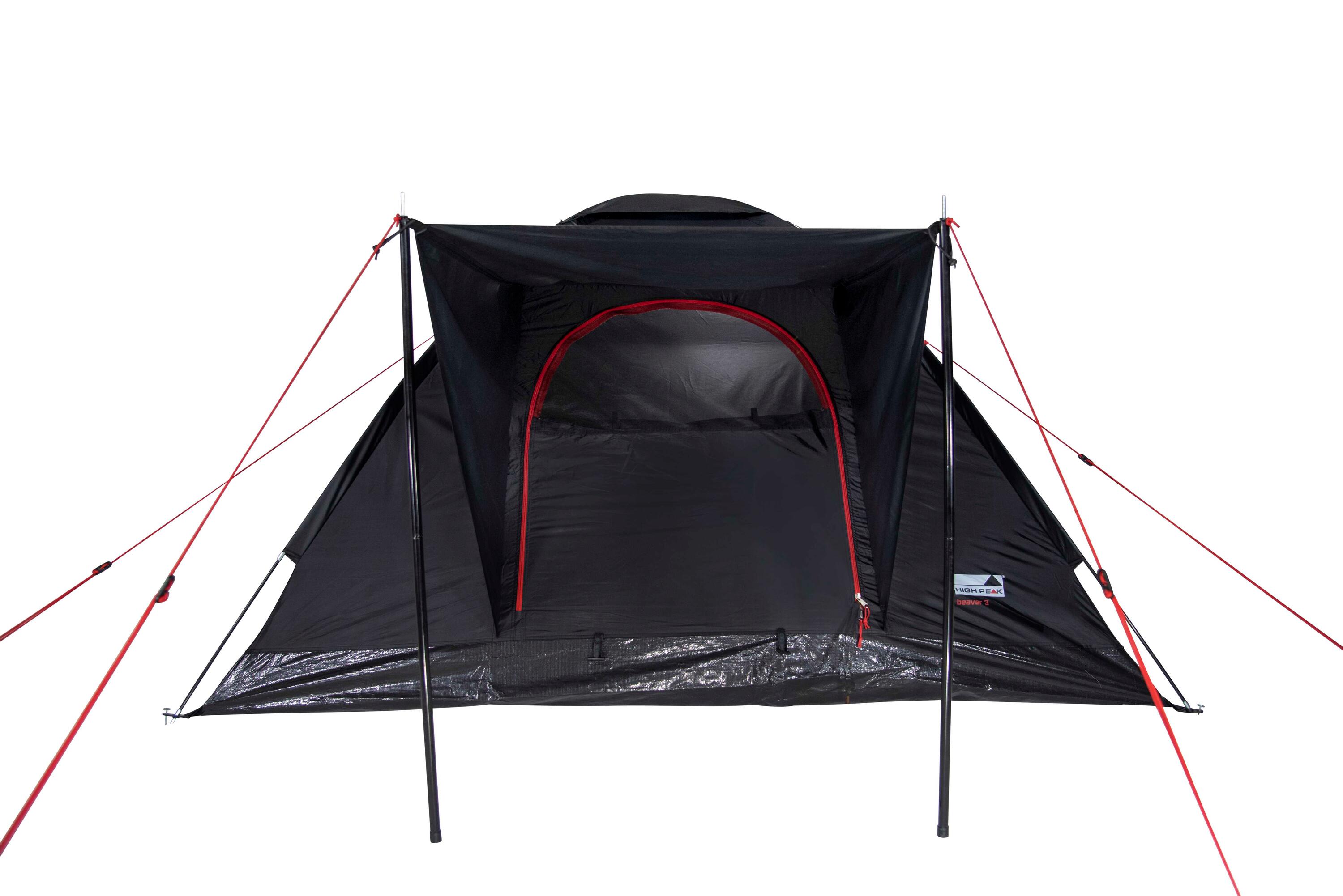 High Peak Beaver 3, met weerbestendig dak, festivaltent, kuipvloer, 1500 mm 4/7