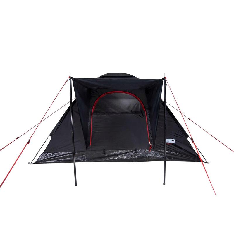 Cort de camping Beaver 3, cu acoperiș de protecție împotriva intemperiilor