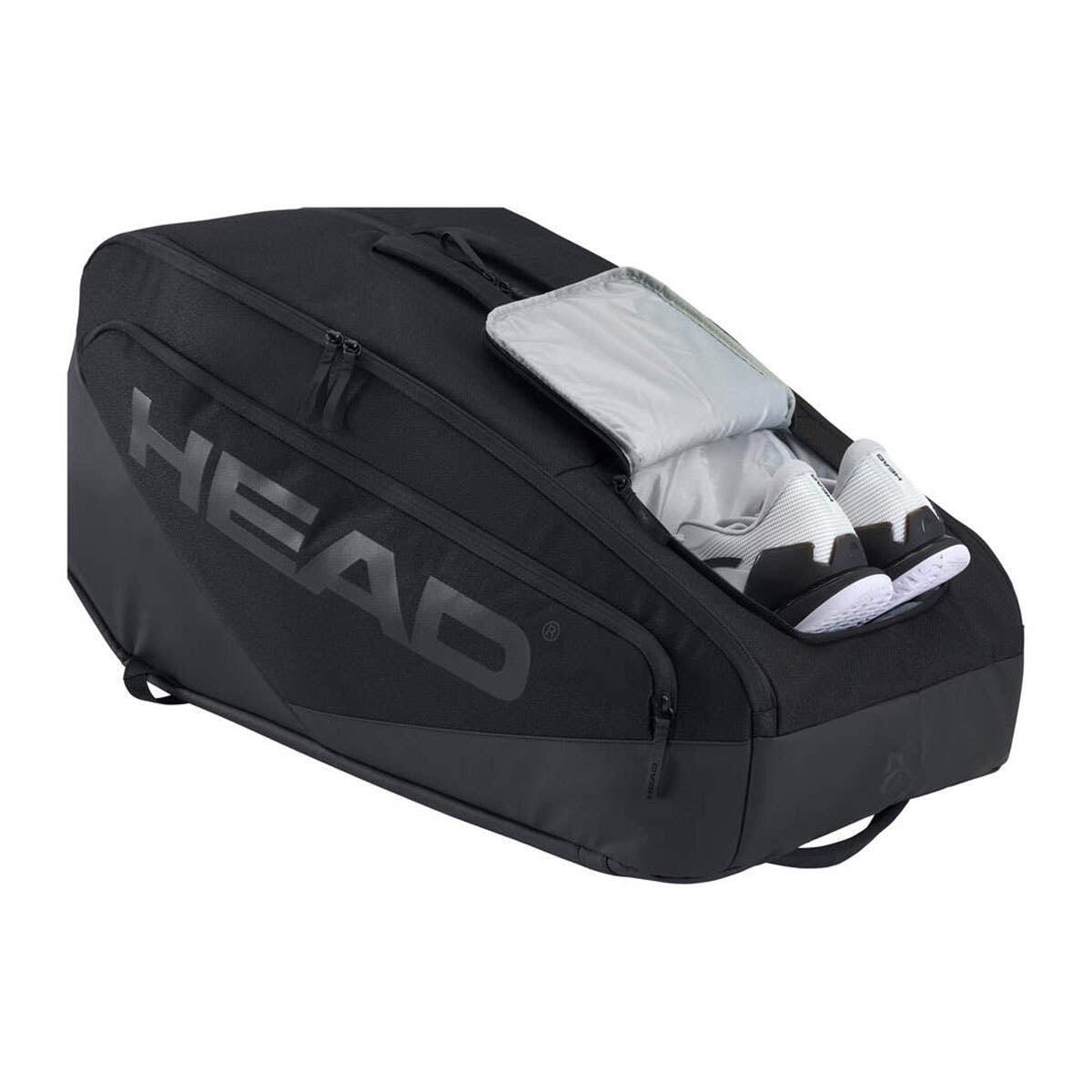 Теннисная сумка-термобэг Head Pro X Racquet Bag XL черная на 12 ракеток — фото 3