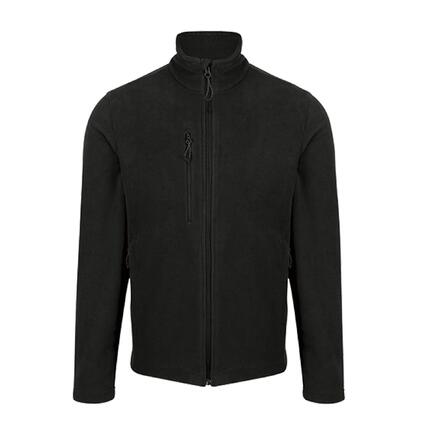 Veste polaire homme Regatta 100% polyester recyclé noire, col montant