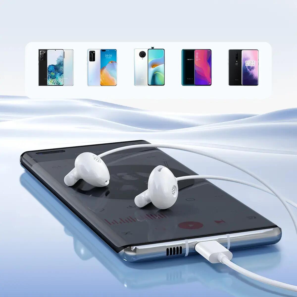 Słuchawki douszne usb-c Joyroom jr-ec05 4/7