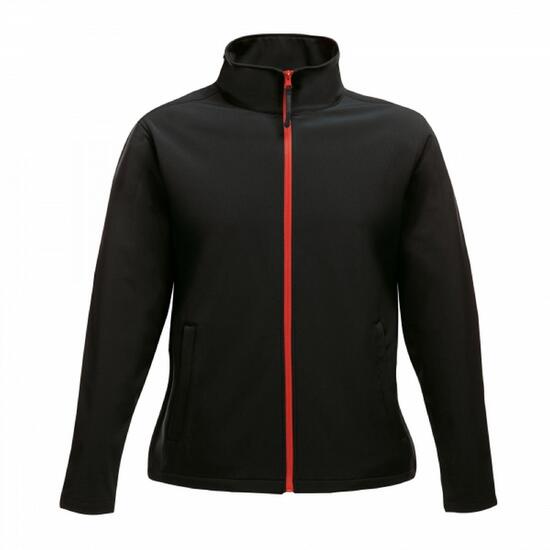 Veste Softshell Femme (Noir/rouge)