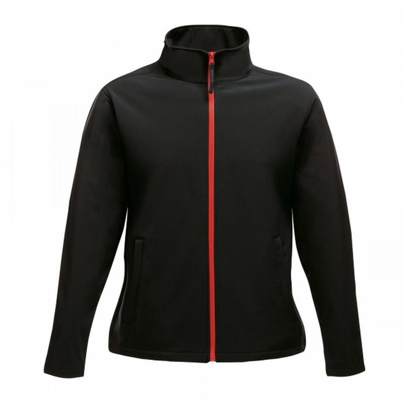 Veste Softshell Femme (Noir/rouge)