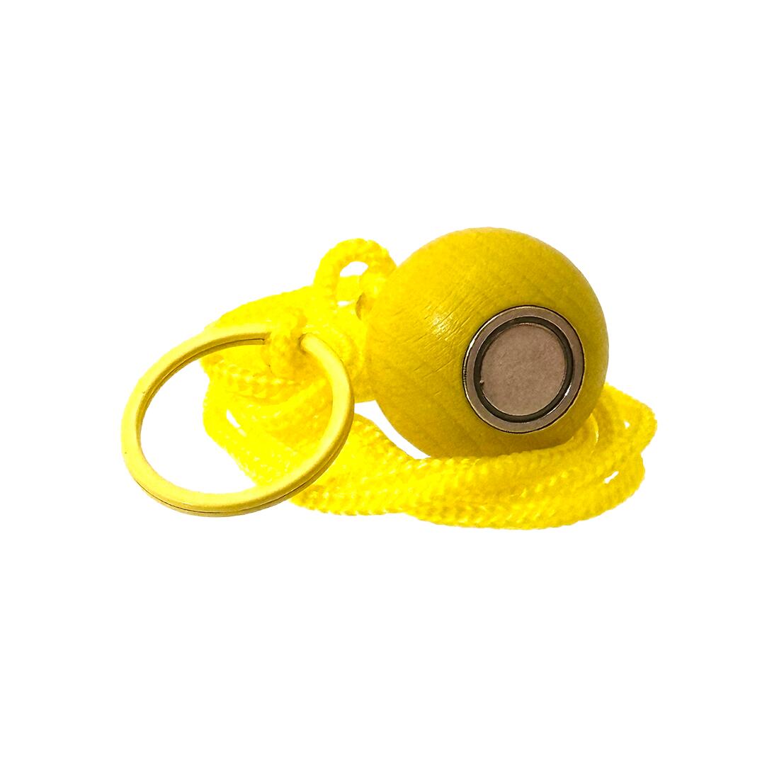 Aimant pour boules – Couleur jaune – Force de traction élevée – 4 kg 2/5