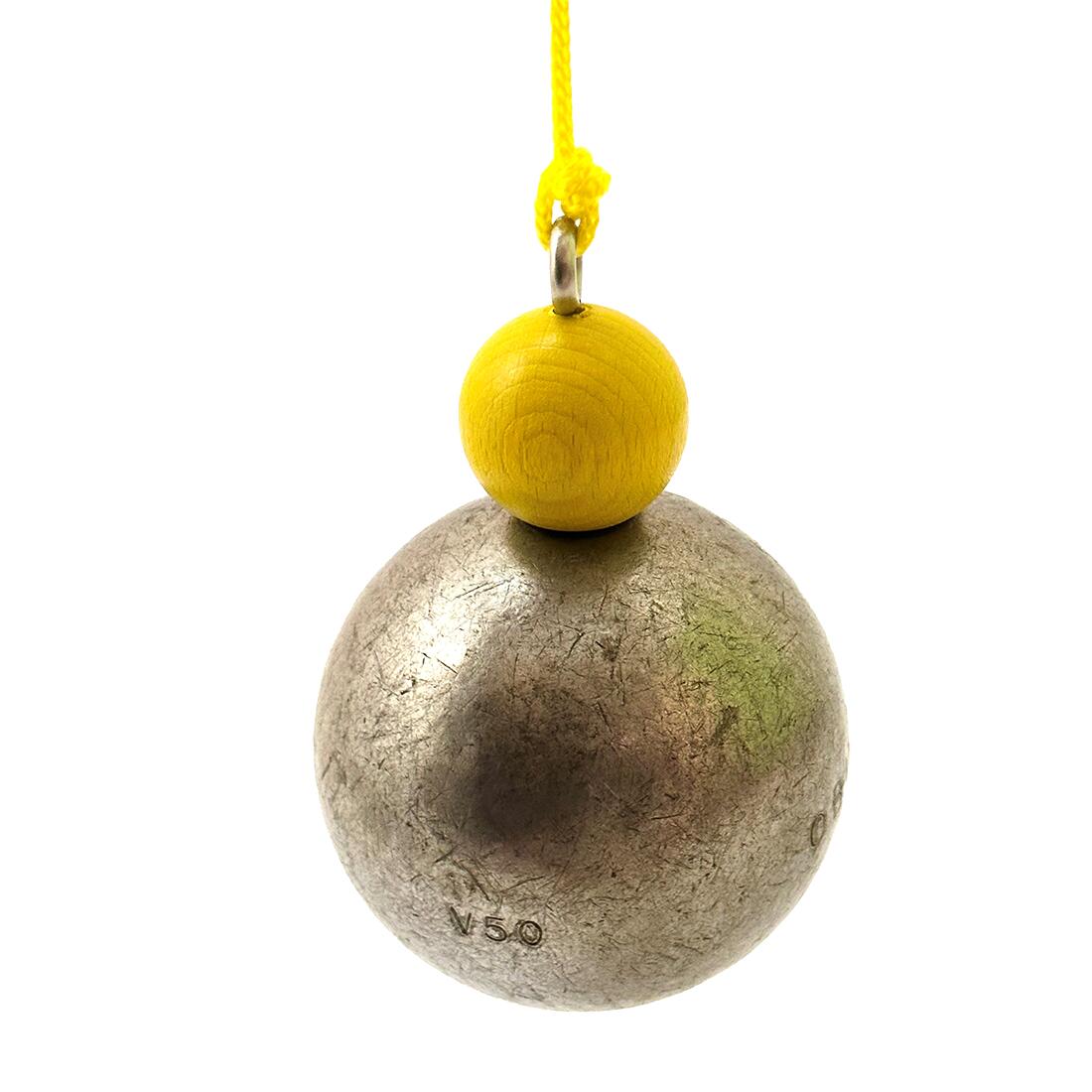 Bouleset couleur jaune - 1 boule aimantée - 1 traceur de terrain - 1 cochonnet 3/7