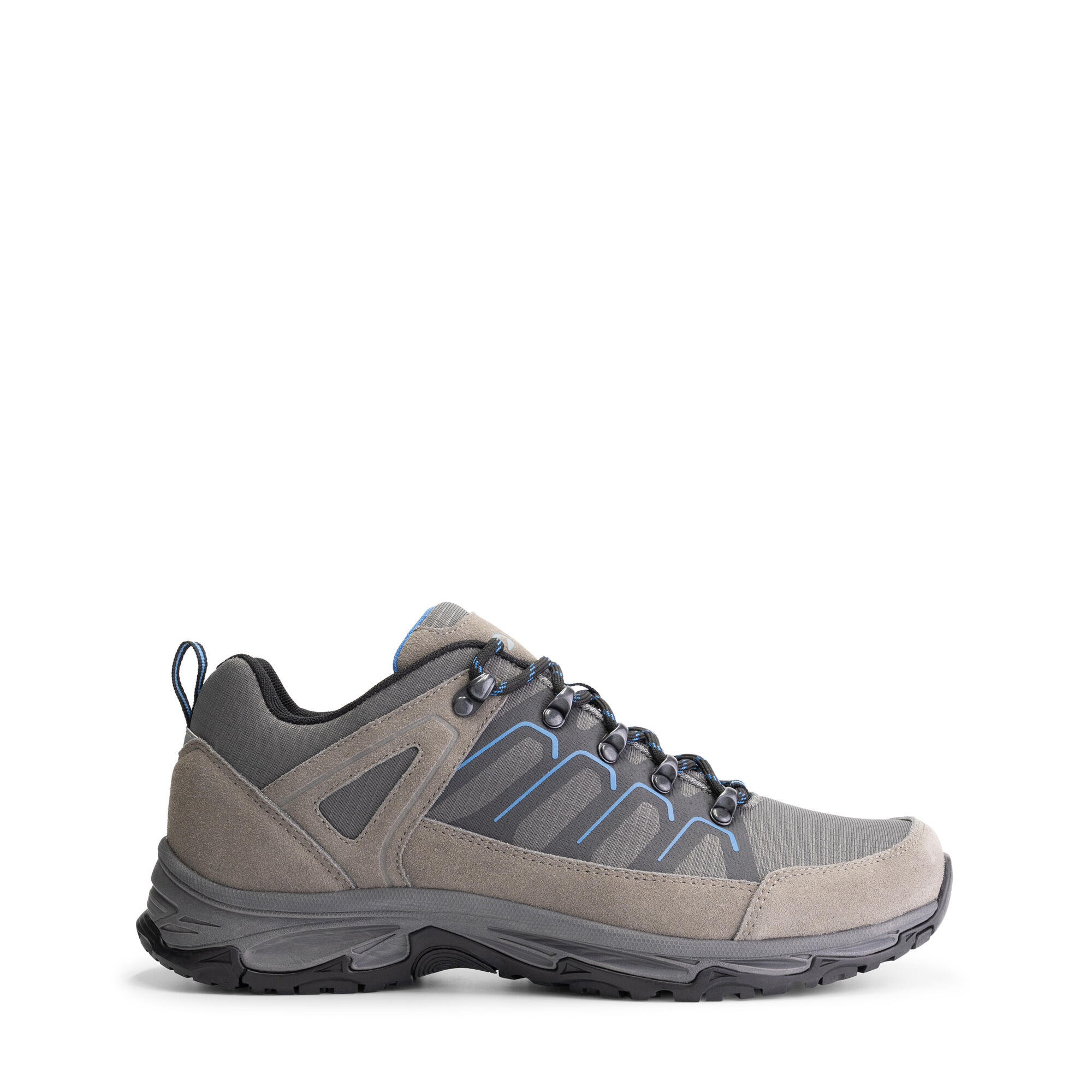 Lokken Hombre - Zapatillas de senderismo bajas - Impermeable - Gris 3/7