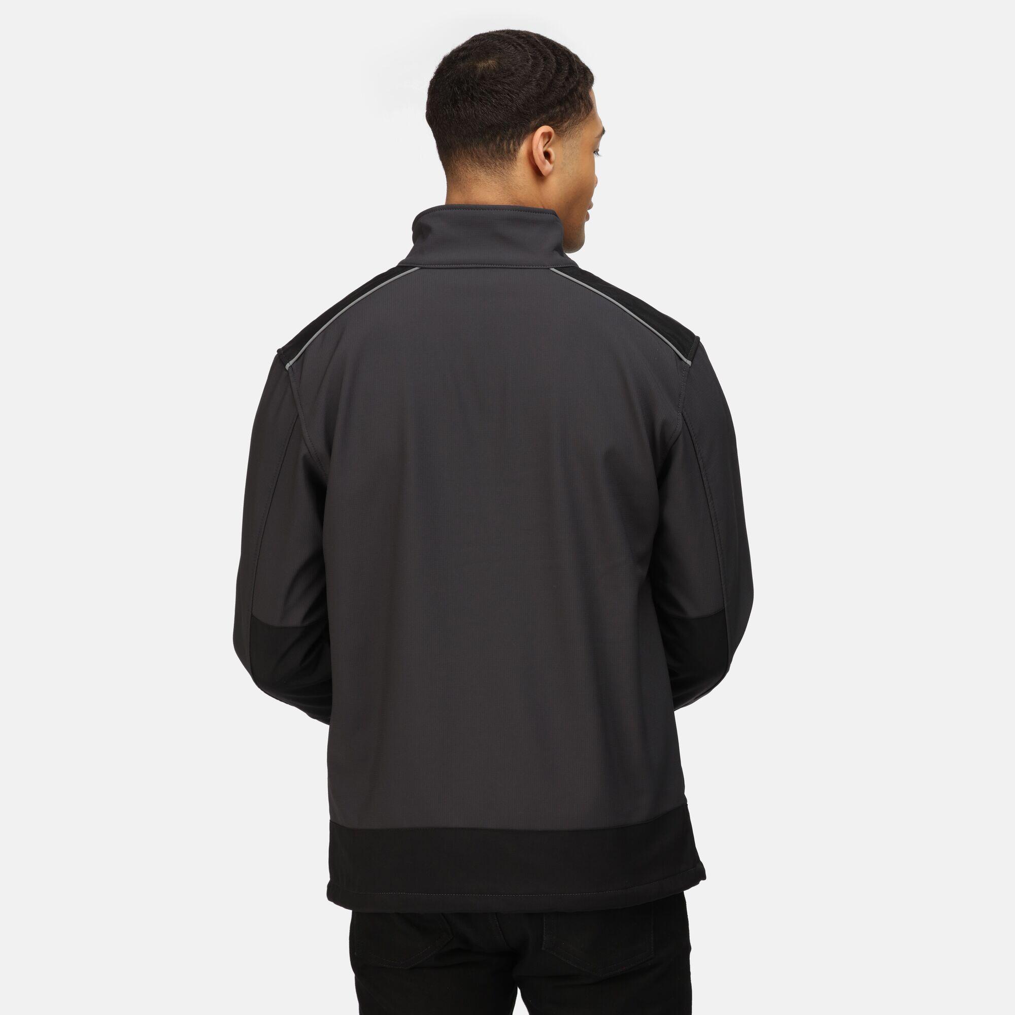 Professional Veste Softshell Homme (Gris) 4/5