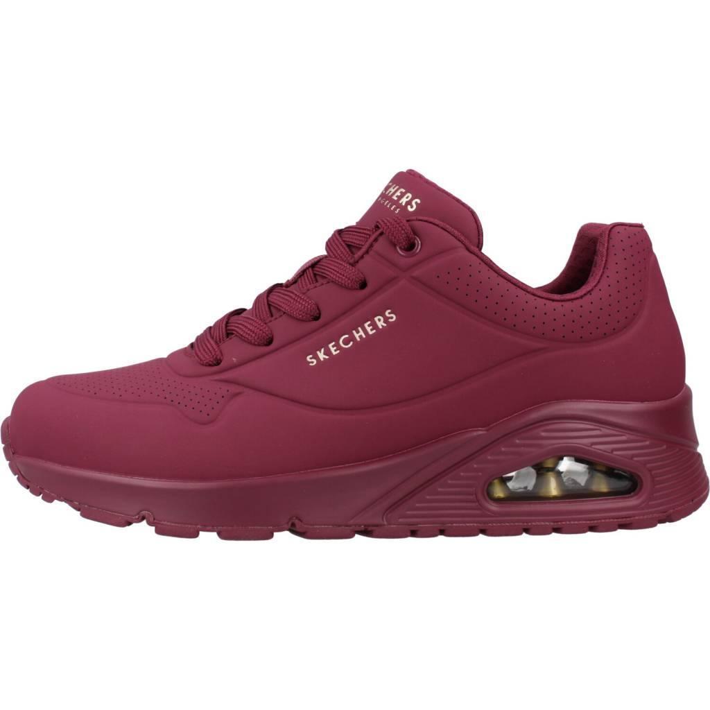 Baskets Skechers Modèle Uno Stand On Air Couleur Rouge 2/5