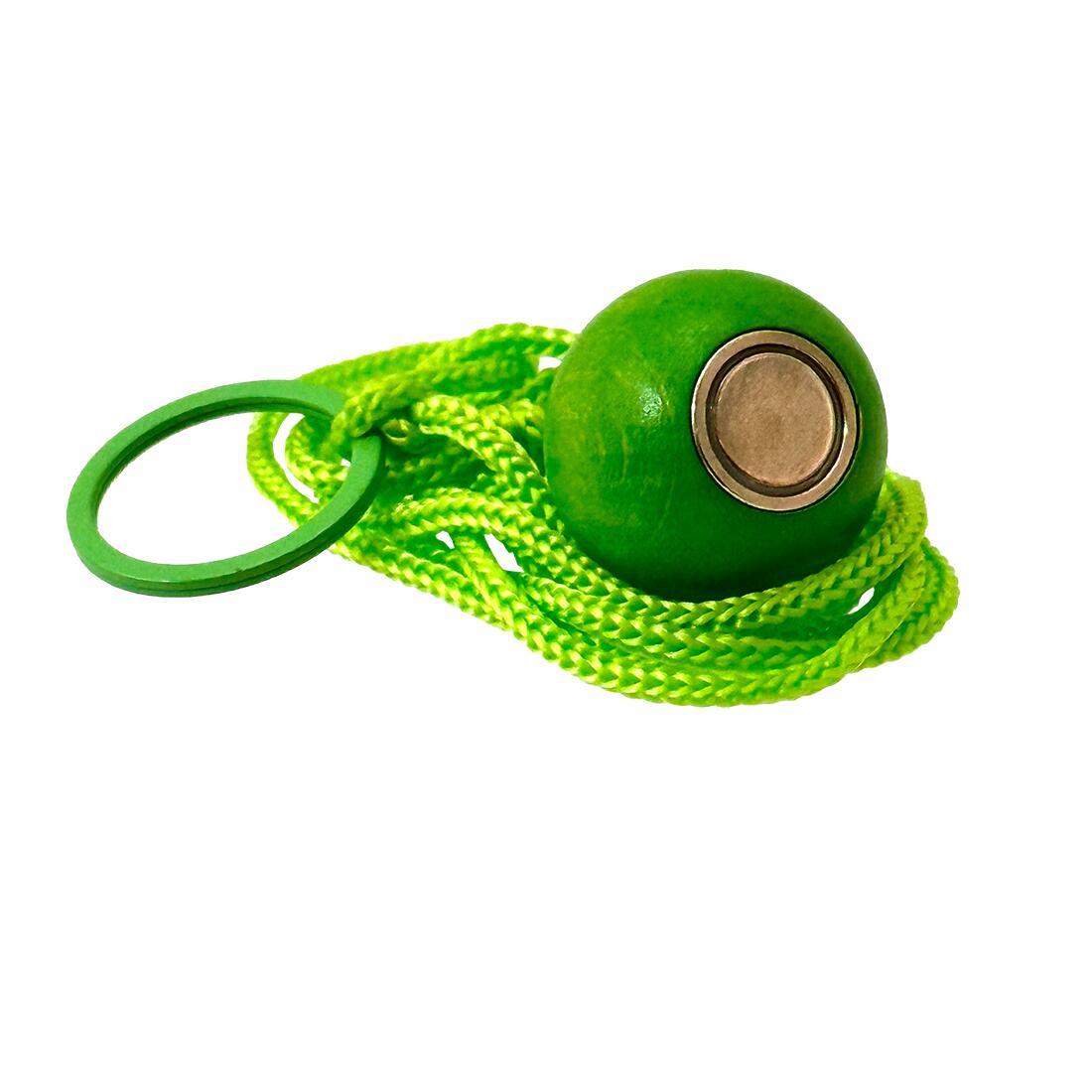Kugelmagnet – Farbe Hellgrün, am Band mit starker Zugkraft ca. 4 kg 2/5