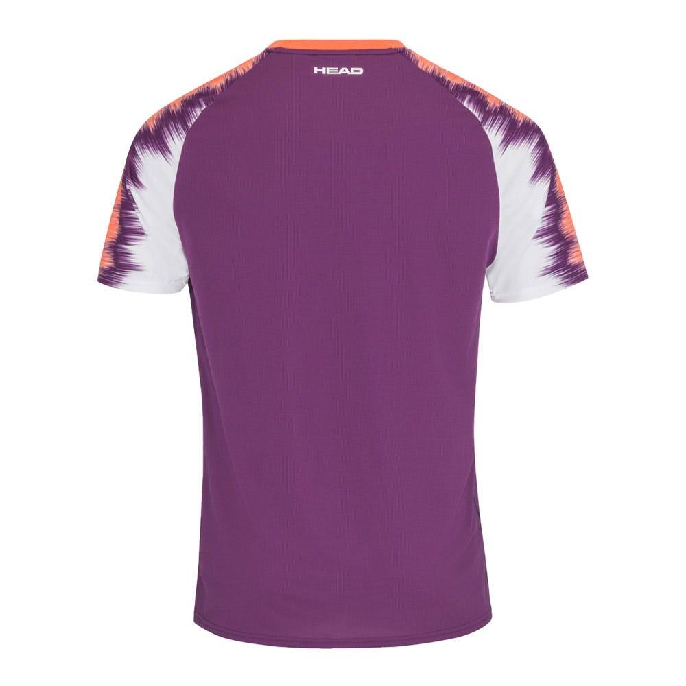 Head - Head Topspin T-shirt - T-shirt Manches Courtes - Violet - Petit - Decathlon