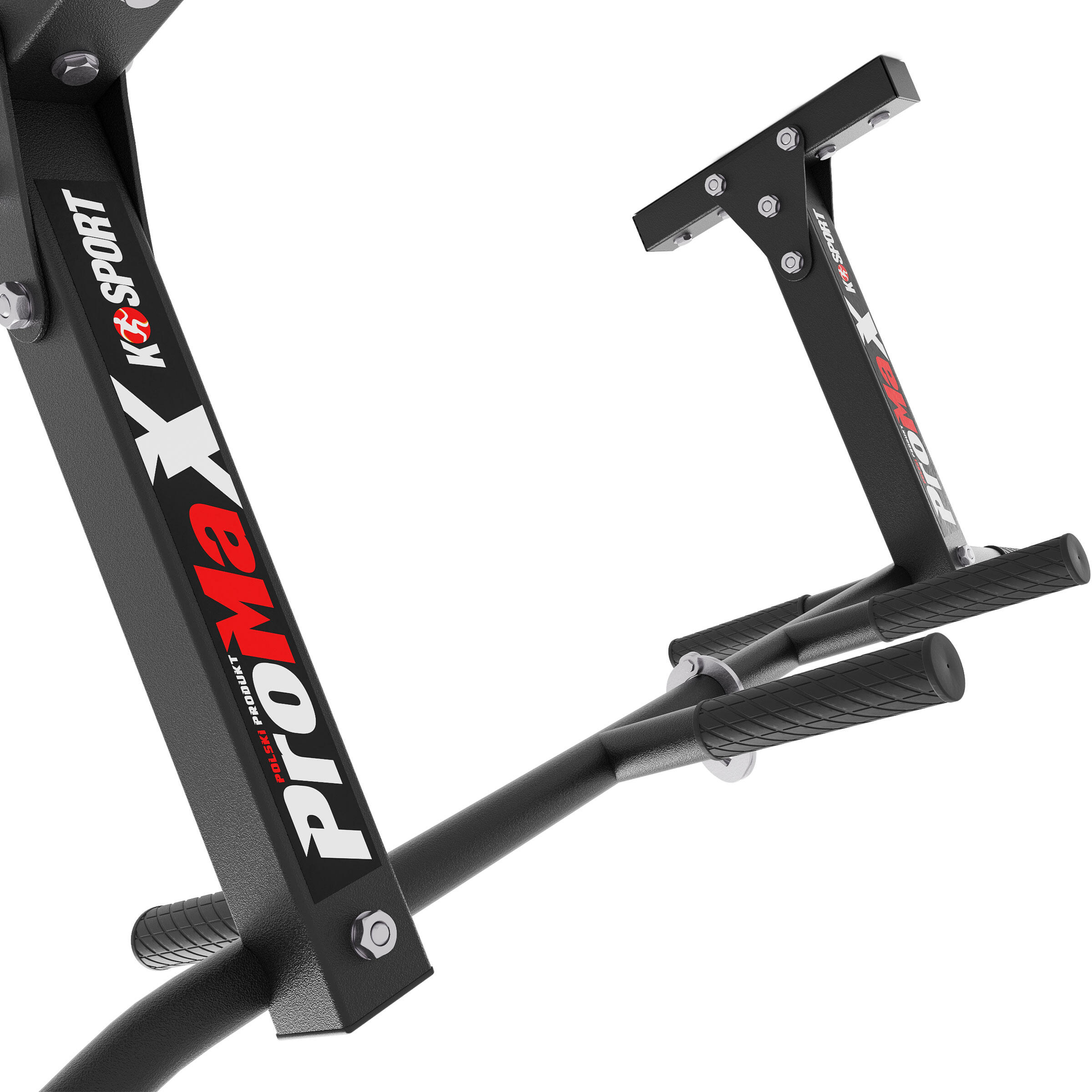 Barre de traction pour montage au plafond + support pour sac de frappe 4/5