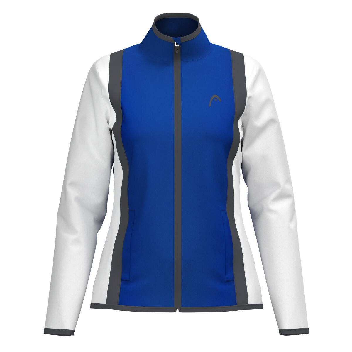 Head - Veste Femme Head Club 25 - Veste - Blanc|bleu - 36 Xs - Decathlon