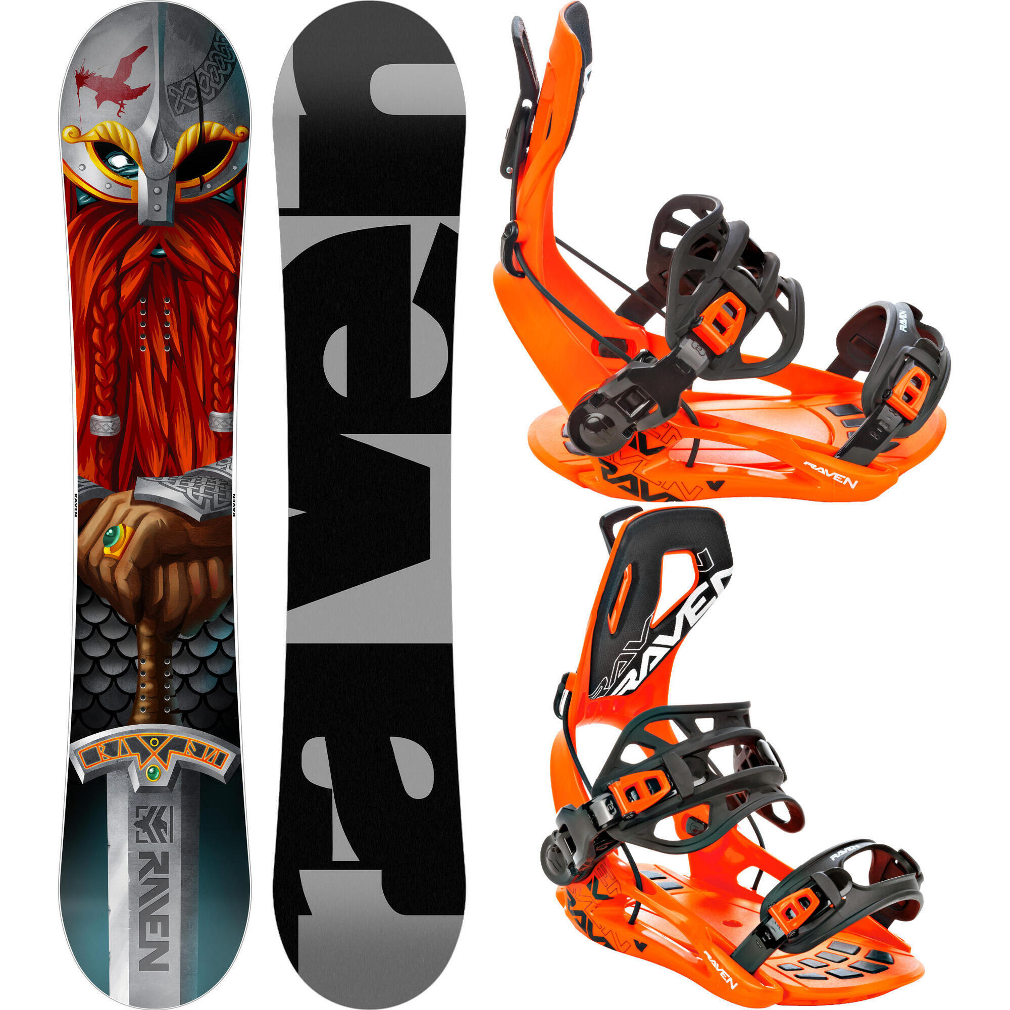 RAVEN Snowboard set Raven Dwarf + vázání Raven FT360