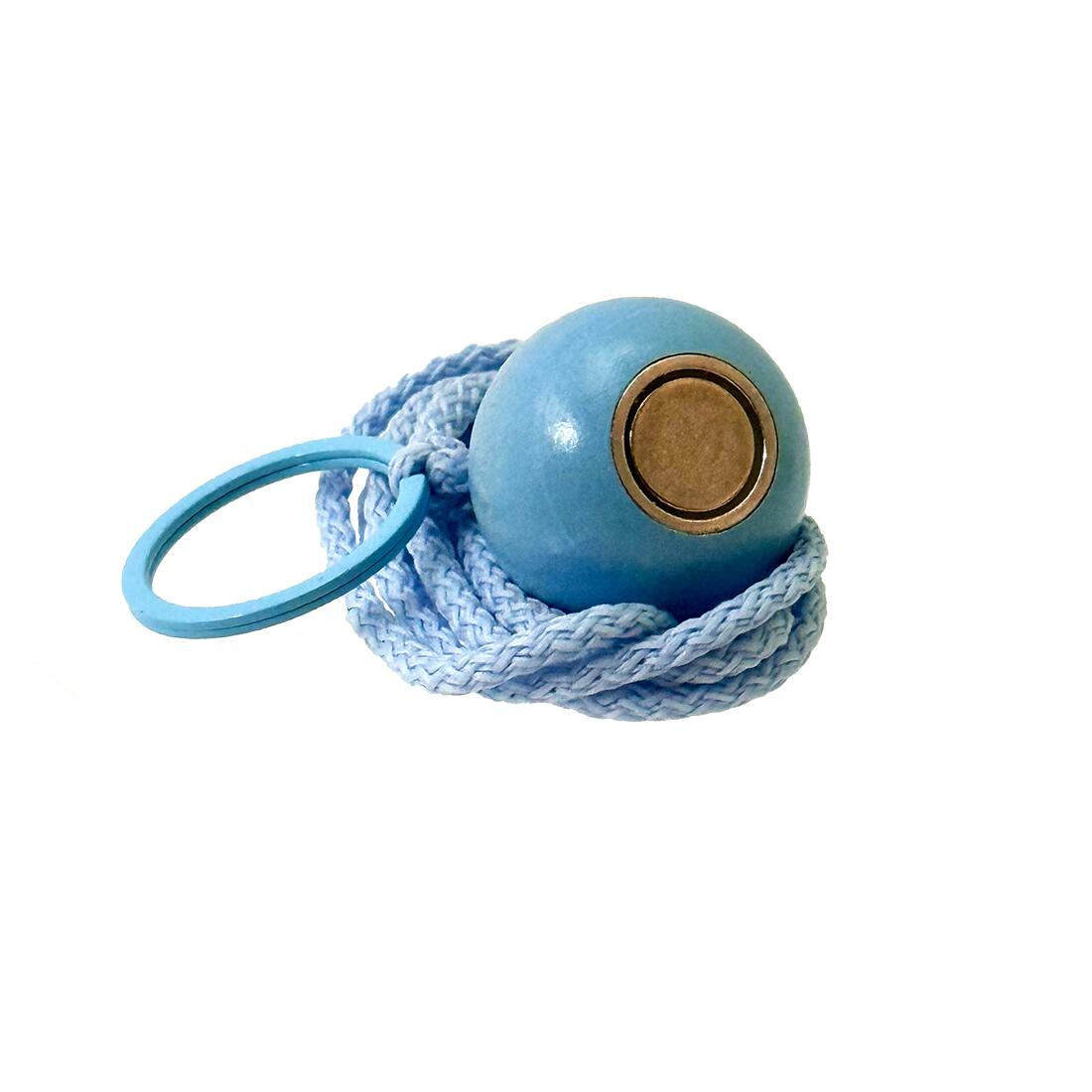 Aimant pour boules – Couleur bleu clair – Force de traction élevée – 4 kg 2/5
