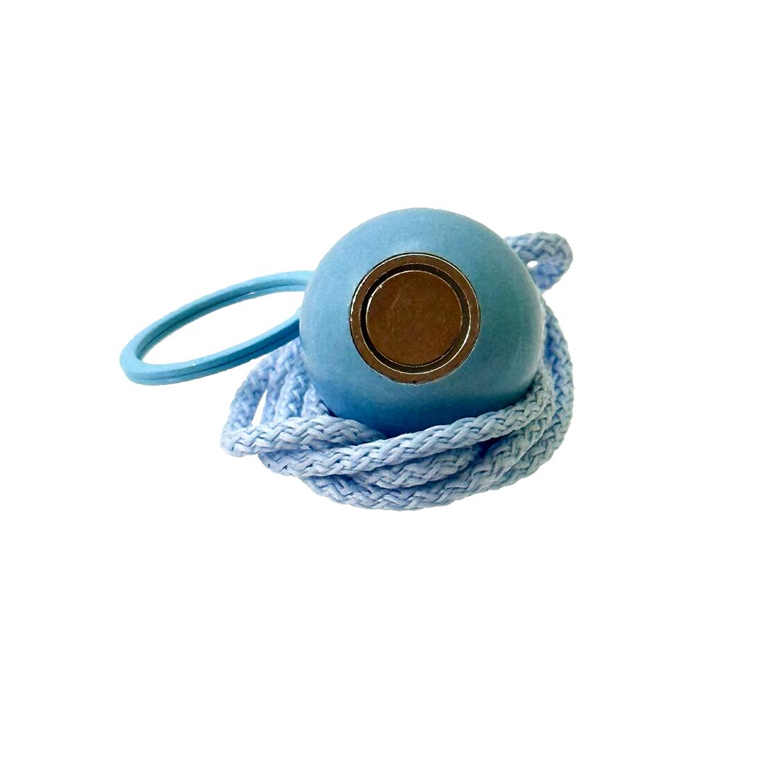 Bouleset couleur bleu clair-1 boule aimantée-1 traceur de terrain-1 cochonnet 2/7