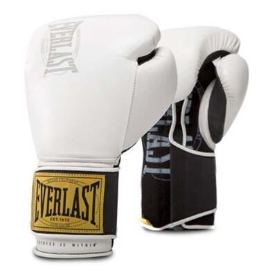 Everlast 1910 classic trainingshandschoen, wit 12-oz
