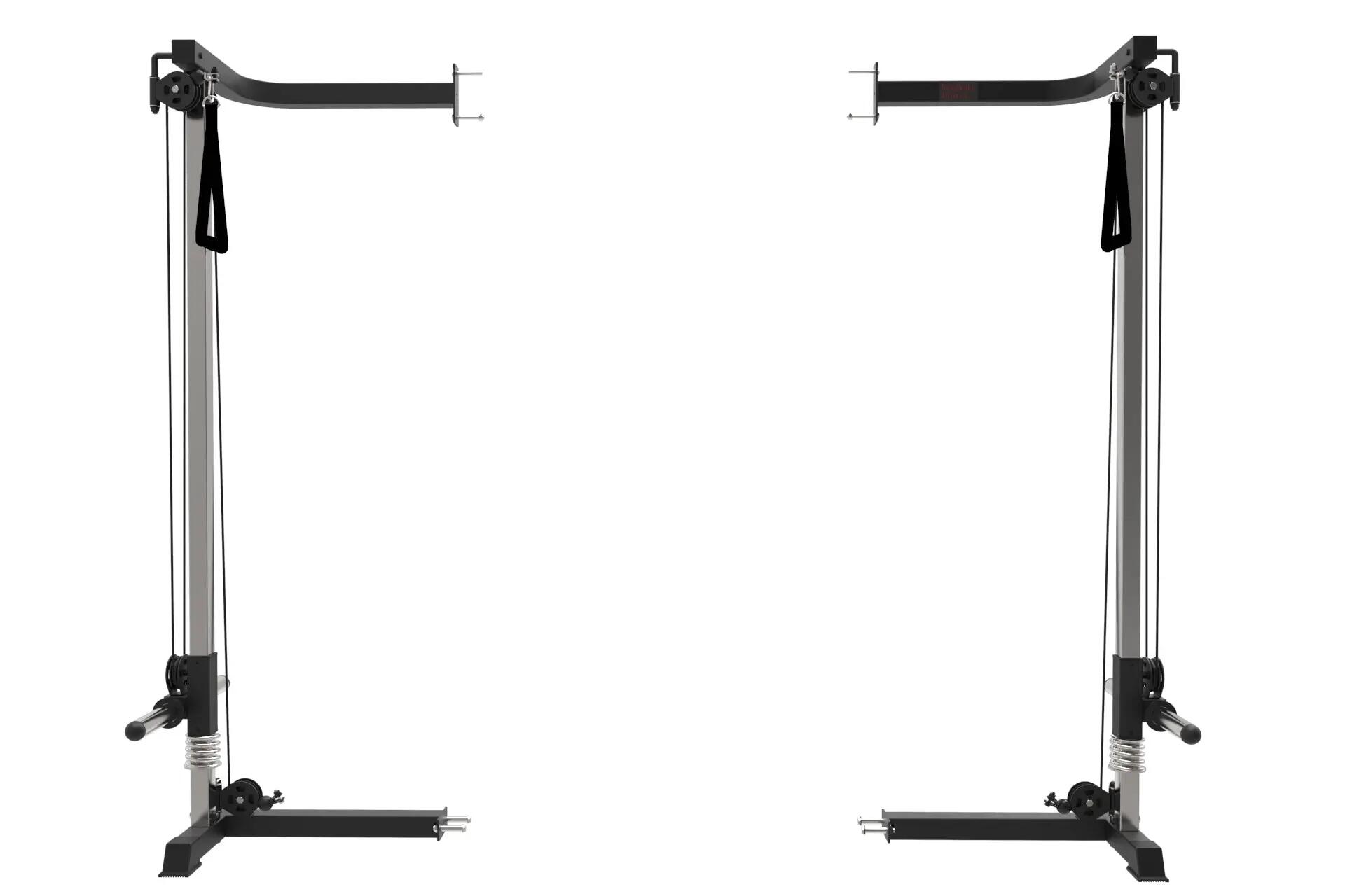 Set de 2 cleme pentru bare 50/51 mm negre Trym 3/3